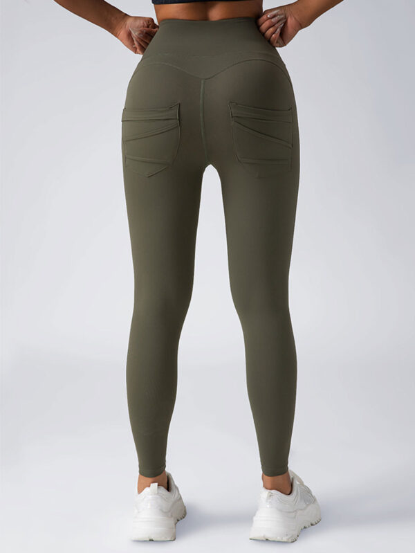 4 Pack Workout Leggings For Women With Pockets,High Waisted Tummy Control Yoga Pants For Workout Running - Image 10