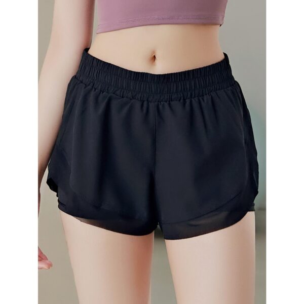 Mesh Shorts, Sports And Fitness Shorts With Built-in Pockets, Yoga Shorts For Women Perfect For Jogging Hiking Working Out And Outdoor Activities - Image 9
